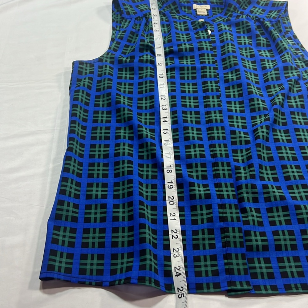 J crew hidden button blouse size 10 - Picture 5 of 7